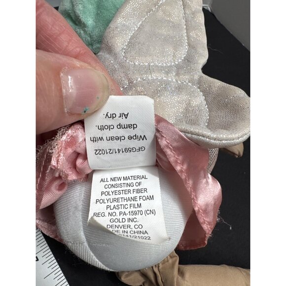 Go By Goldbug Inc. Floral Fairy Doll With Wings & Pink Ballet Slippers Brown Gre - Picture 5 of 7